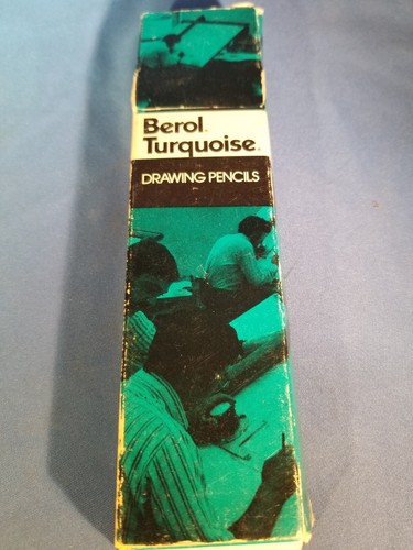 Vintage Berol Turquoise Drawing Pencils - Picture 3 of 14