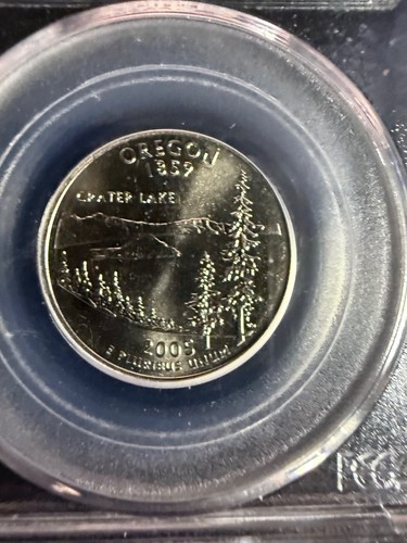 2005 D PCGS MS67 Oregon State Quarter 25c Business Strike - Picture 5 of 16