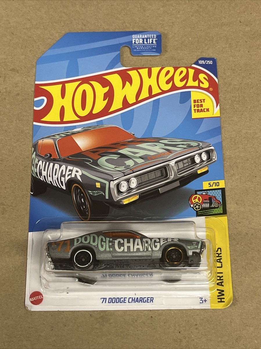 Hot Wheels '71 dodge Charger 109/250 HW Art Cars 5/10 | eBay
