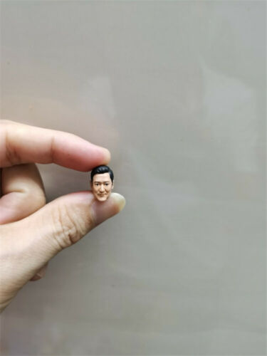 1:18 Asian Actor Zhang Guoli Head Sculpt For 3.75inch Male Action Figure Body - Picture 1 of 6