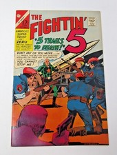Fightin' Five #39 1966 [FN] Charlton Comic Group Silver Age Military War
