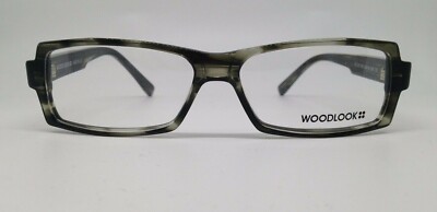 Woodlook WL 047 Grey 063 Plastic Eyeglasses Frames 54-14-140 Luxembourg New