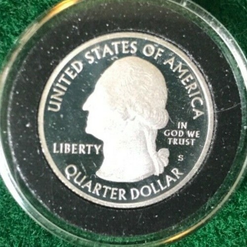 2017 S Proof Silver Quarter , Ellis Island -TD4 - Picture 2 of 2