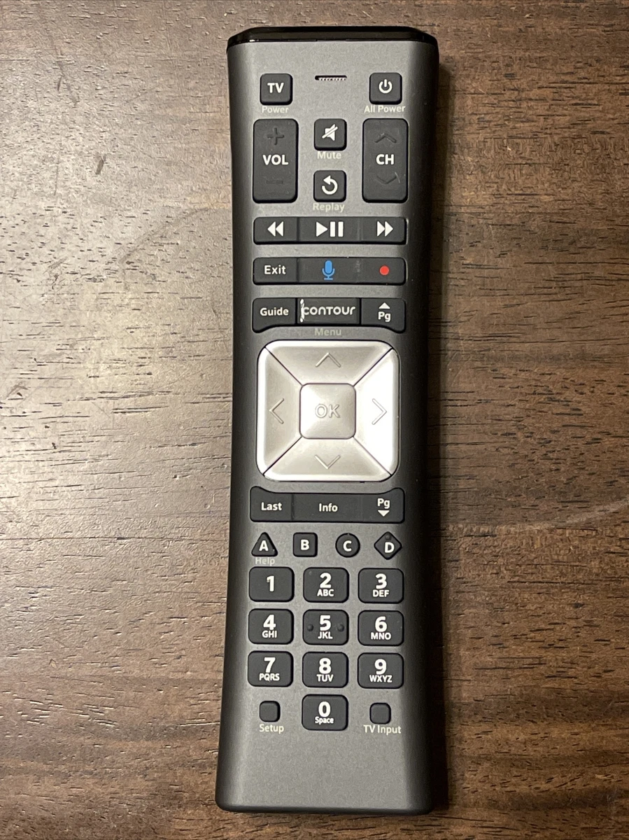 Cox Cable Contour Remote Control XR11 RF Version 1.0 Premium Voice
