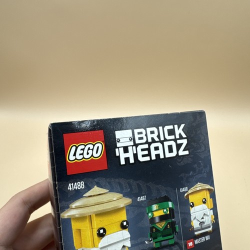 LEGO BRICKHEADZ: Master Wu (41488) - New Sealed Retired Ninjago - Picture 10 of 13