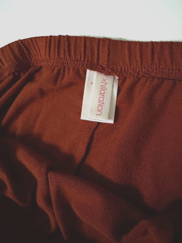 Y2K Xhilaration Long Maxi Skirt Burnt Orange Womens S Back Slit - Picture 4 of 4