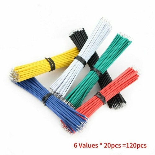 26AWG 7,8 cm Pumper Mosca Placa de Panera Enchapada PCB Cable de Soldadura Cable Conductor de Lata - Imagen 2 de 6