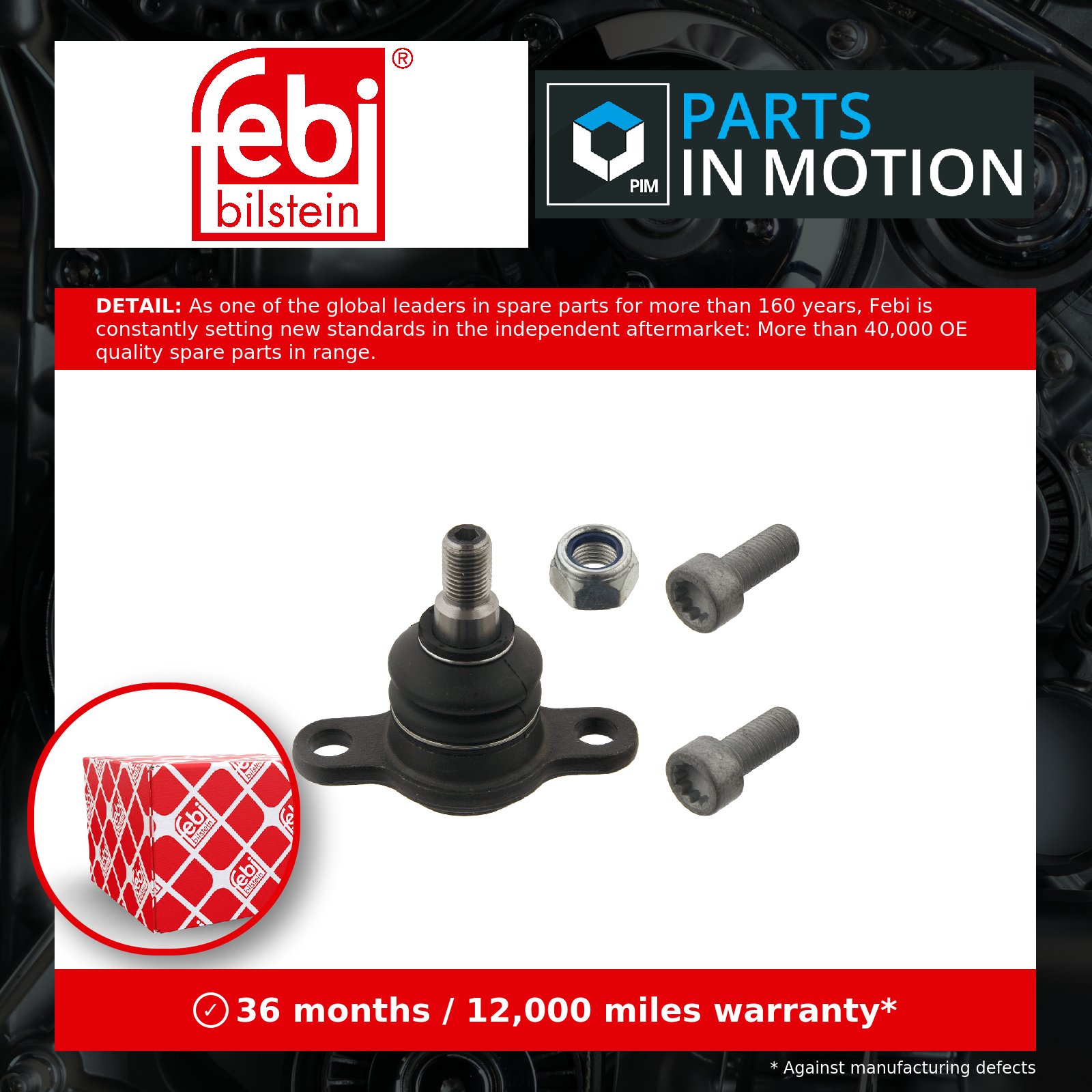 Febi Bilstein 30858 Ball Joint - Image 9