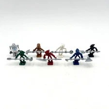 Lego Bionicle Mini Figures Toa Hordika Lot Of 6 With Accessories + 1 Exo-Force