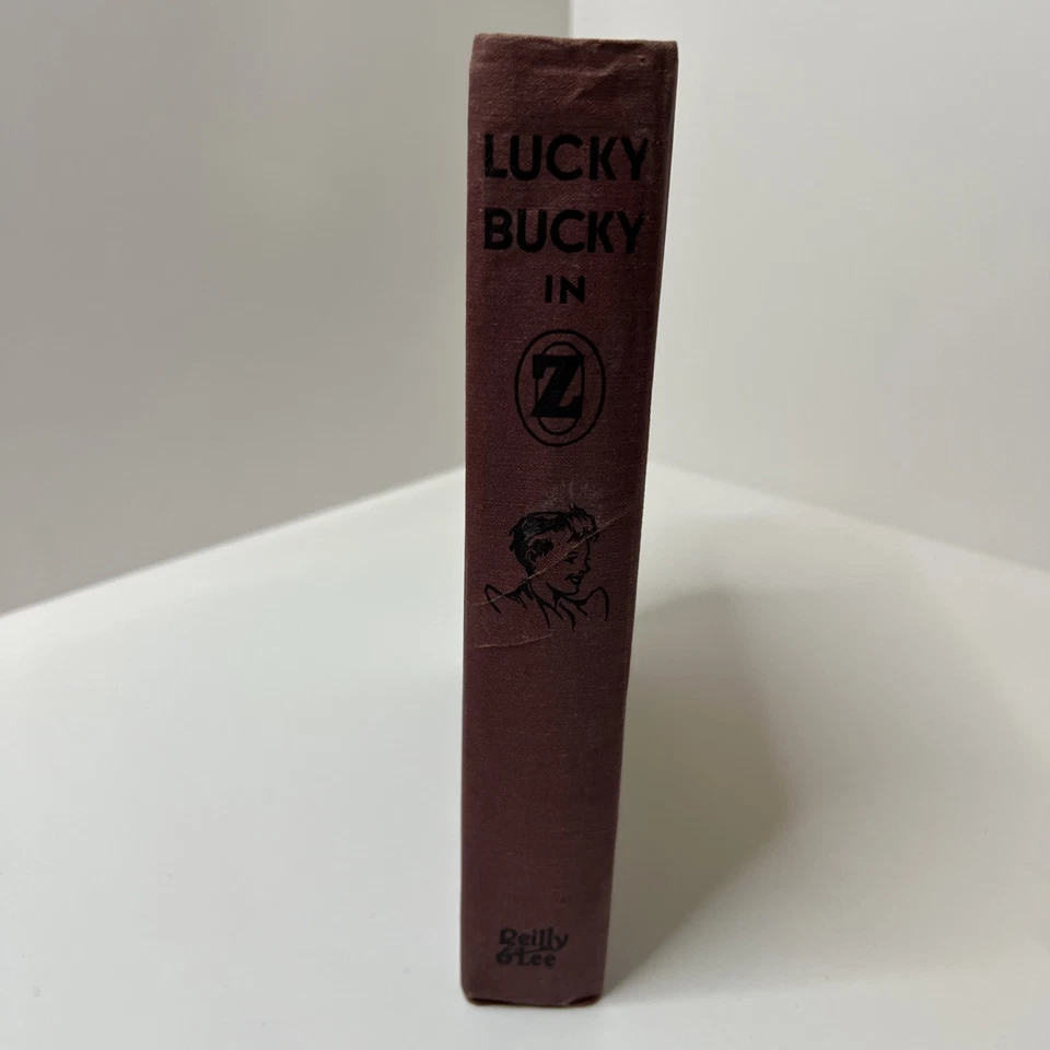 Vtg 1942 Lucky Bucky In Oz, John R Neill, L Frank Baum, Reily & Lee 1st Edition Foto 2 de 4