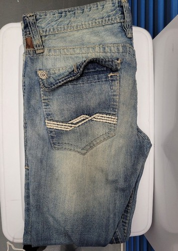 Rivet De Cru Jeans Andrew Relaxed Straight W38 L34 Denim Jeans - Bild 2 von 12