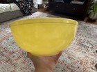 Vintage Pyrex Yellow Primary Mixing 404 Bowl