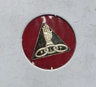 FLT Odd Fellows - 1 Gram .999 Fine Silver Bullion Mini Triangle Bar Round Coin