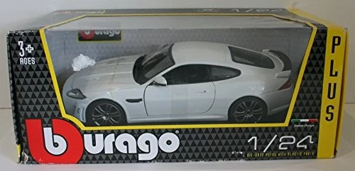 Burago масштаб 1/24 18-21063 - Jaguar XKR-S - белый - Изображение 4 из 4