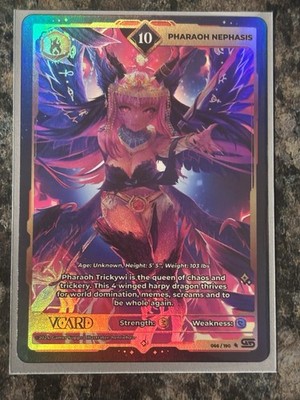 Gamer Supps Pharaoh Nephasis 10 VCARD Holo Card 066/190 English 2025  