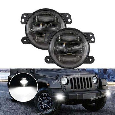 4'' Zoll LED Nebelscheinwerfer für Jeep Wrangler JK JKU Dodge Journey Magnum