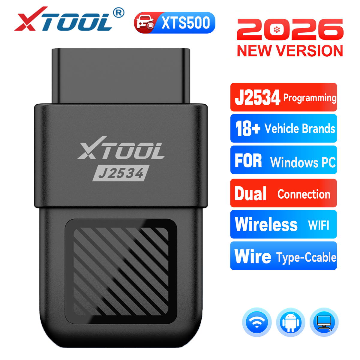 XTOOL XTS500 J2534 Programming Pass-Thru Programmer Diagnostic