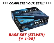 Upper Deck Halo Legacy BASE SET (Silver) 1-90 Complete Your Set / You Pick