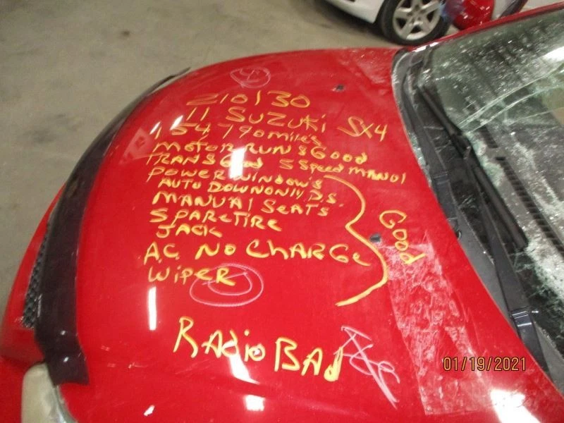 Manual Transmission Hatchback 6 Speed AWD Fits 10-13 SX4 468429 Foto 2 de 4