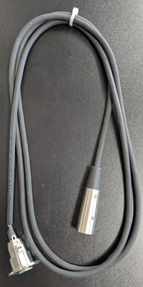 XLR Panel Mount Female to Male Cable 6ft. Horizon Switchcraft - Image 2 of 2