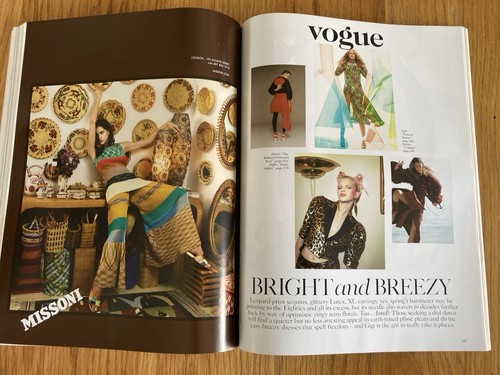 Vogue Magazine: March 2017 UK. Spring Fashion Special. Gigi Hadid Cover - Bild 13 von 13