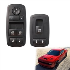 2 pcs Front Left Right Power Window Master Switch, for Dodge Challenger