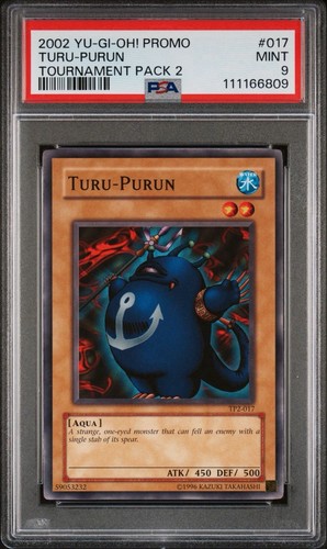 2002 Yu-Gi-Oh! Turu-Purun Tournament Pack 2 TP2 Common PSA 9 - Picture 1 of 2