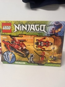 Lego NINJAGO LOT OF 2 9441 Kai&rsquo;s Blade Cycle & 9443 Rattlecopter (read DESC.)