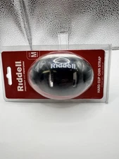 Riddell Hard Cup Chin Strap Adult Medium Black 4-Point Football NEW