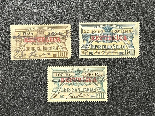 Mexico 1911 Group of Used 1X6139A