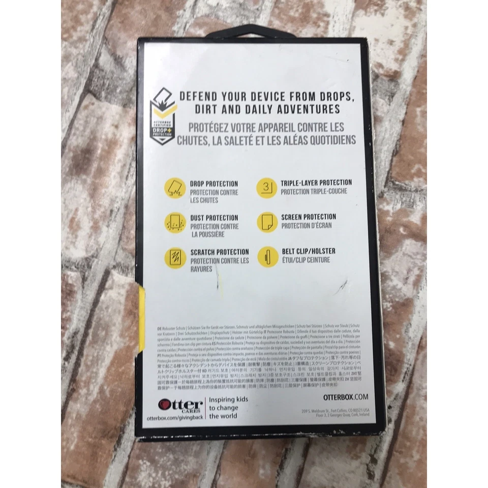 OtterBox Defender Rugged Hard Case w/Holster Belt Clip For LG G6 (Black) NEW - Image 4 of 4