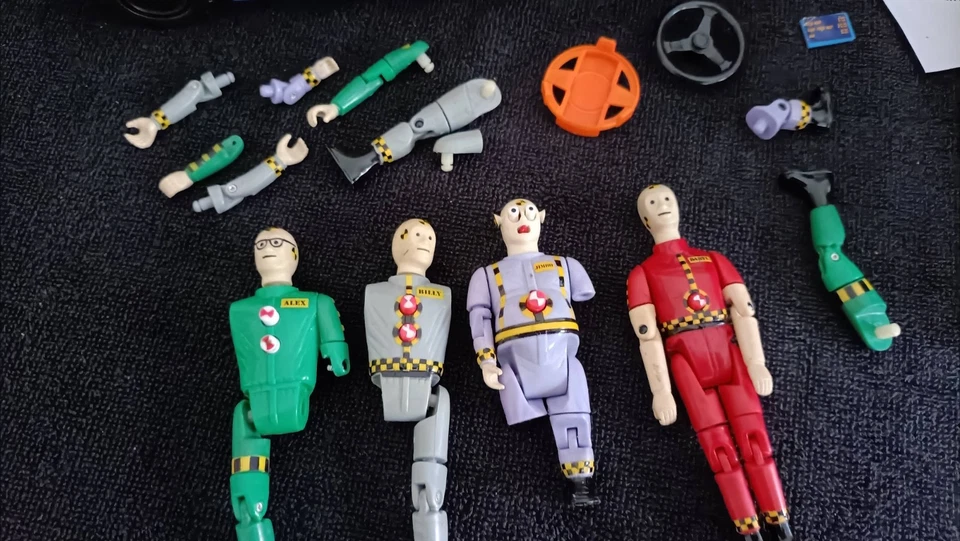 Tyco Crash Test Dummies - Student Driver - Sbullonati - READ DESCRIPTION - Imagen 3 de 4