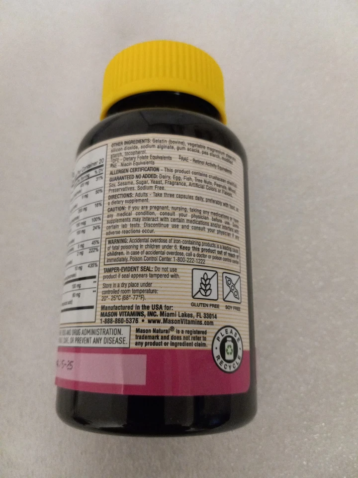 Cuerpo, Cabello, Piel y Uñas, 60 Cápsulas Foto 3 de 4