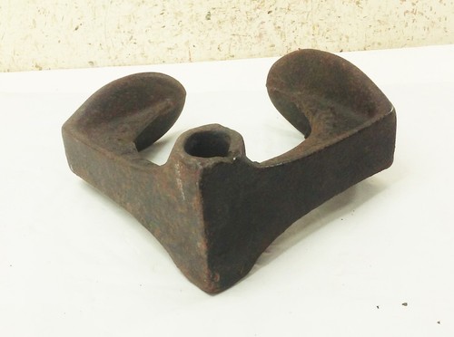 Vintage antique cast iron Cobblers double shoe last form anvil tool 1887 patent - Picture 7 of 14