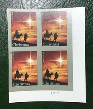 4813a Holy Family Magi Plate Block Special Without Die Cut NDC Imperf (2013)