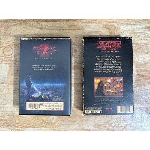 Stranger Things, Season 1 and 2 Blu-Ray,dvd Target VHS Box Set exclusive READ - Picture 6 of 6