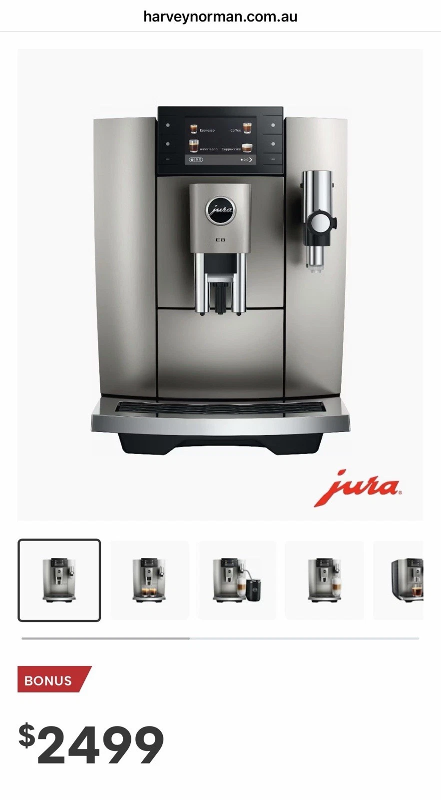 automatic coffee machines