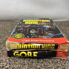 Atari 2600 Mountain King And GORF CBS Game Lot CIB TESTED