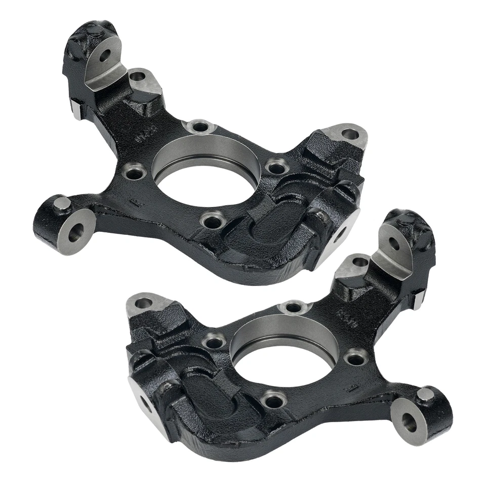 Par de nudillos de dirección delantera para Chevy GMC Silverado Sierra 2500 3500 Hummer H2 Foto 2 de 4