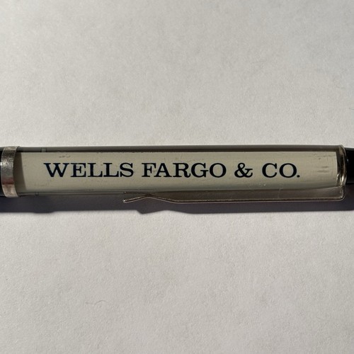 Wells Fargo & Co Bank penna galleggiante trainata da cavalli diligenza si muove pubblicità promo - Foto 2 di 10