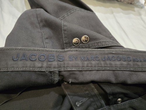 Pantalones Jacobs By Marc Jacobs Talla 30-32 x45 (Largo) Gris Pierna Recta - Imagen 9 de 9
