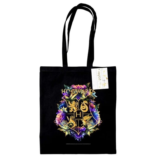 Harry Potter Hogwarts Wappen Aquarell Tragetasche Pyramid International Bag-image