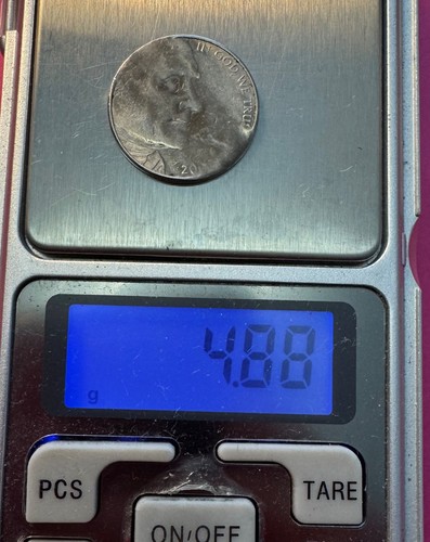 2005 Tapered Planchette Error Rolled Thin Jefferson Nickel (1239) - Picture 9 of 9