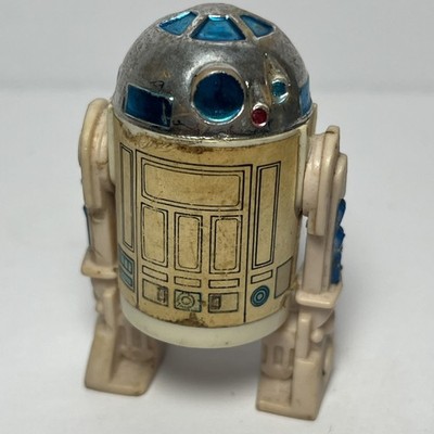 Vintage 1977 Star Wars R2-D2 Kenner Figure Hong Kong - Head Clicks