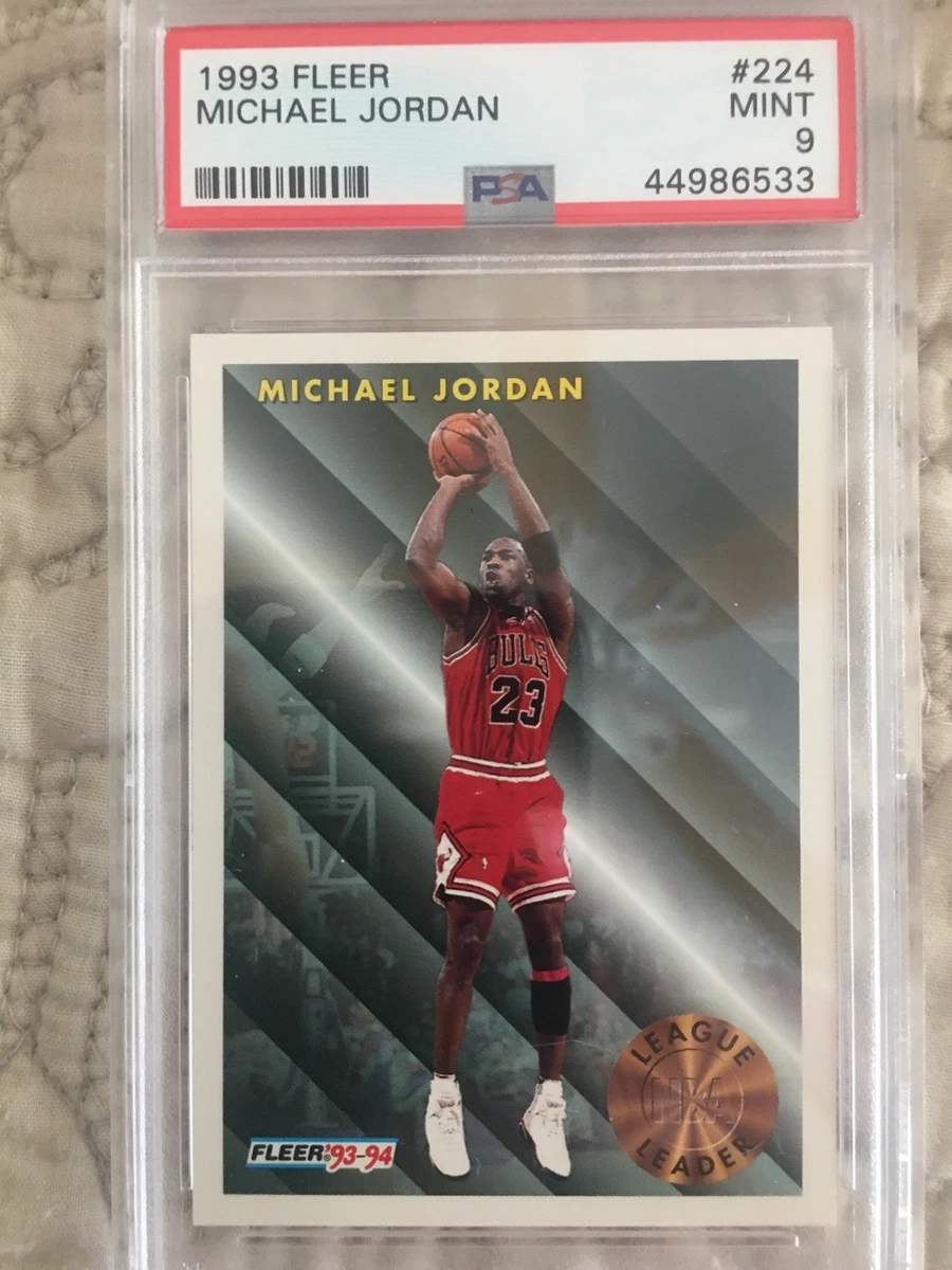 Michael Jordan 9 Graded Basketball Trading Cards Sports
