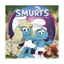 Trends International Smurfs 2 2026 12 x 12 Wall Calendar w