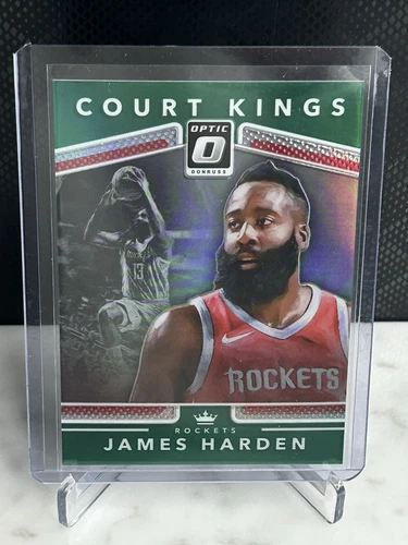 2017-18 Donruss Optic James Harden Court Kings Green Prizm SN/5