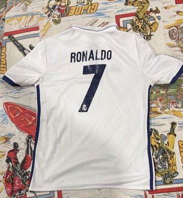 Real Madrid Youth Soccer Jersey Adidas Medium (11-12) , #7