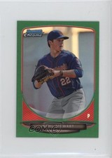 2013 Bowman Chrome Minis Green Refractor 71/75 Kohl Stewart #280 y0i