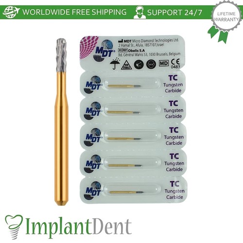 MDT Dental Metal Crown Cutters FG Carbide Burs Seamless Material Removal - Picture 19 of 28